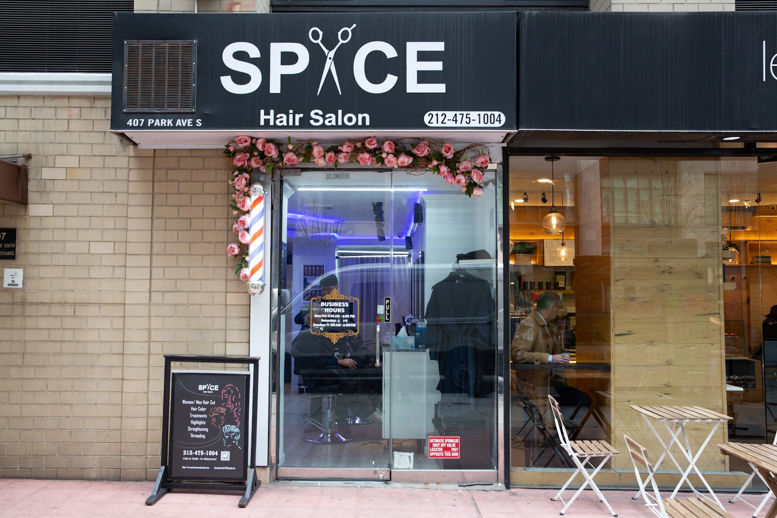 Space Hair Salon sign